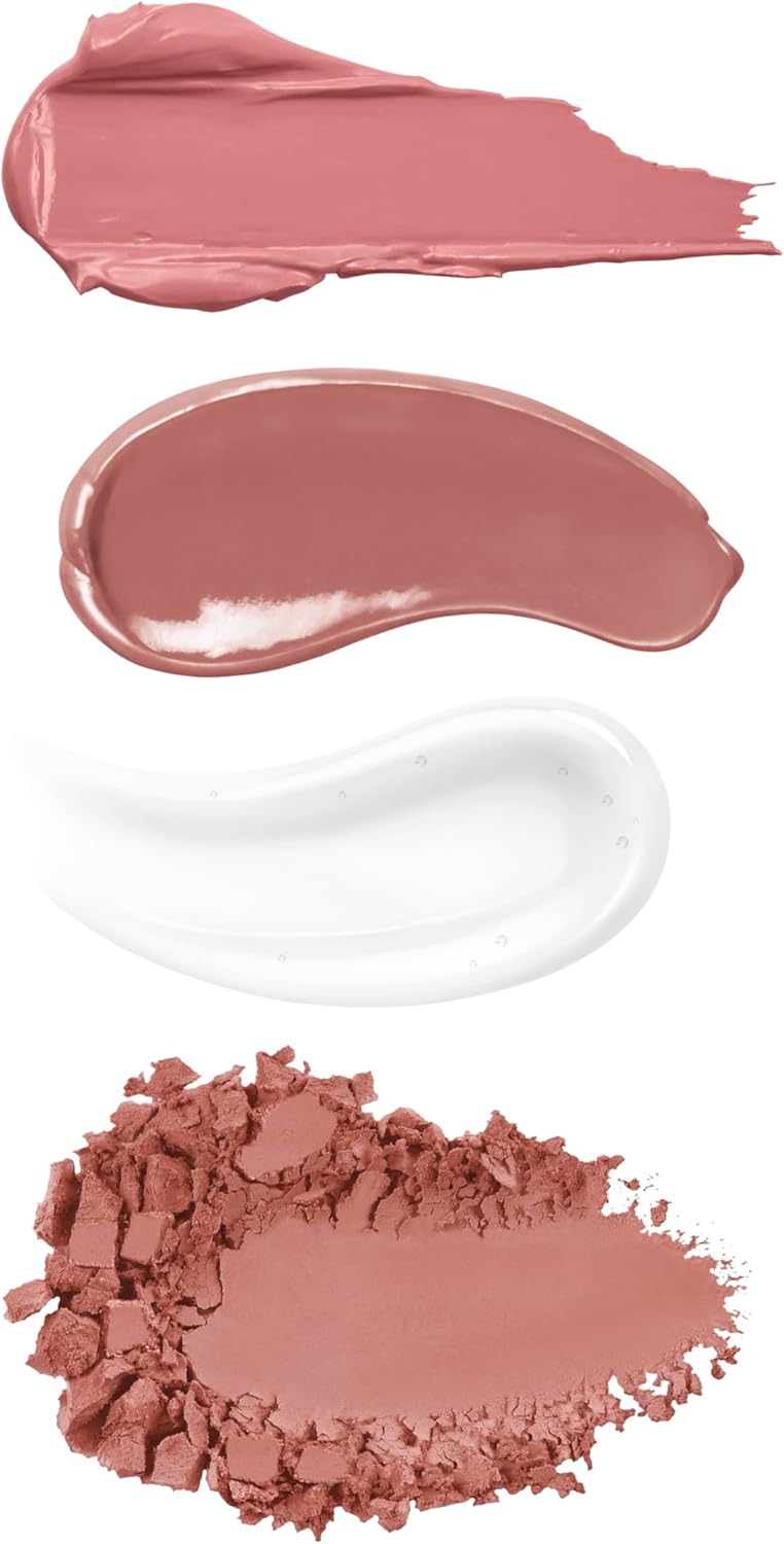 KIKO Milano Threads Of Time Lip To Cheek Up Kit, Make-up Geschenkdoos: 2-in-1 Lippenstift en Lippenstift, Vloeibare Blush en Powder Blush