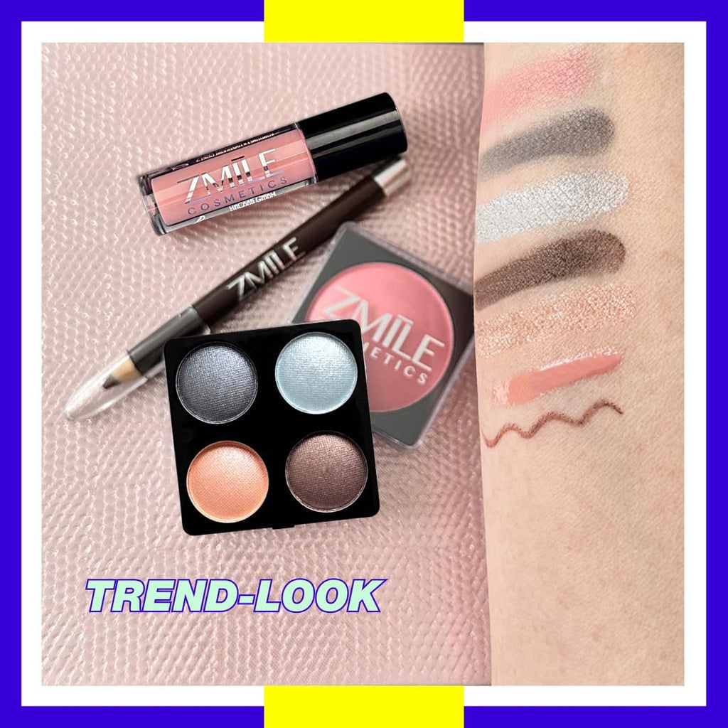 ZMILE Cosmetics Make-upkoffer 'Eye-Catcher' veganistische cosmetica, roze