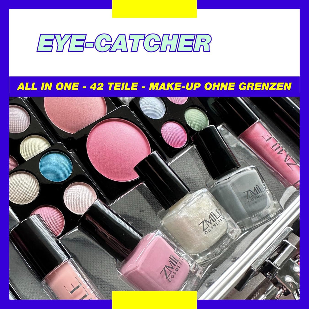 ZMILE Cosmetics Make-upkoffer 'Eye-Catcher' veganistische cosmetica, roze